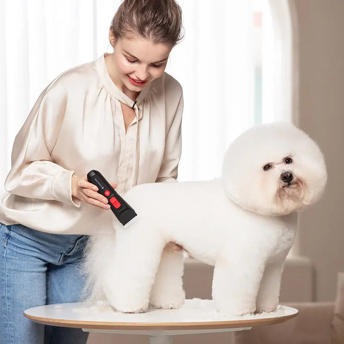 PC03 Dog Hair Clipper Pet Hair Trimmer Puppy Grooming Electric Shaver Set Cat Accessories