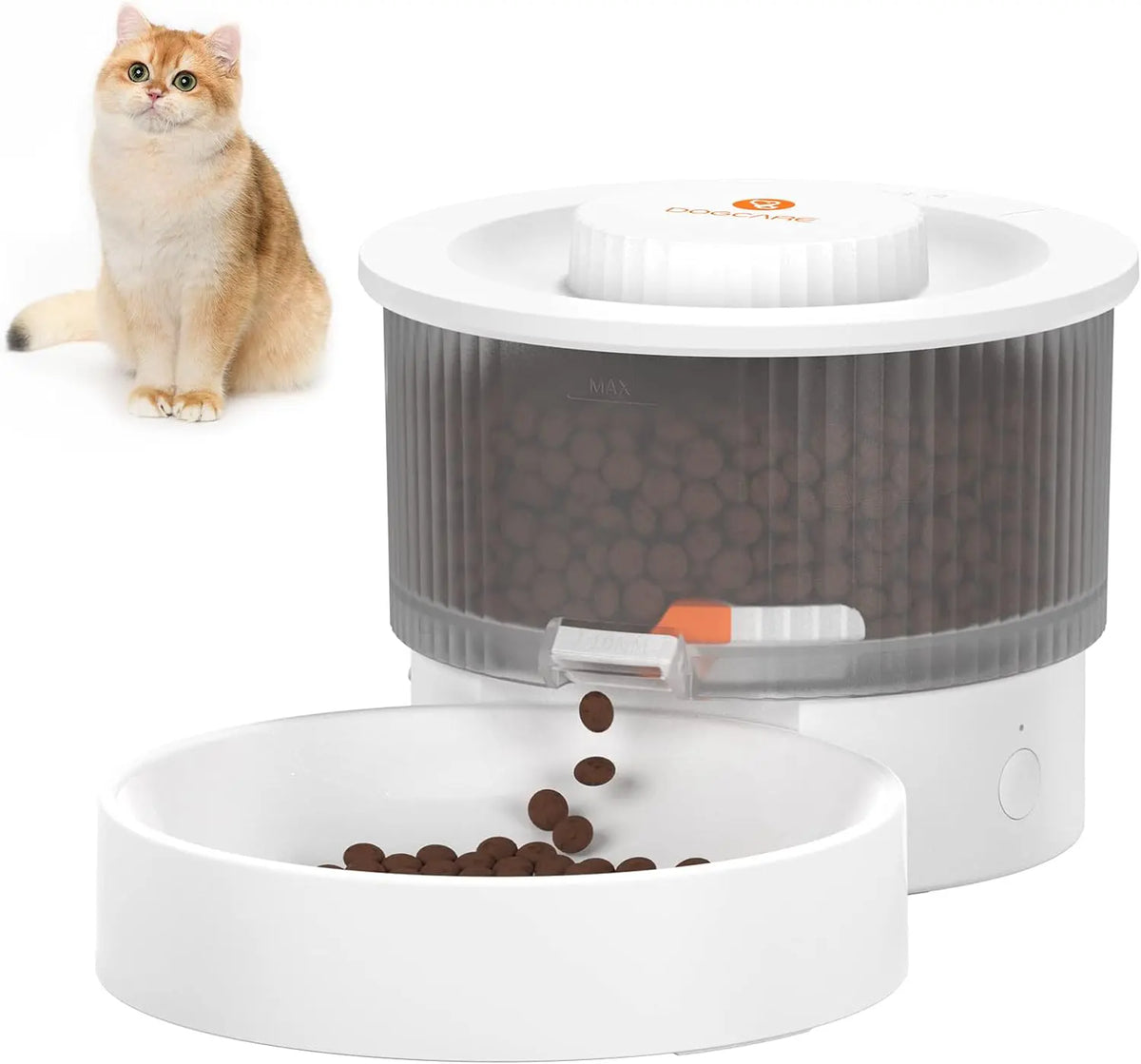ASF02 Automatic Pet Feeder Cat and Dog Dispenser Bluetooth Smart Remote Feeding Auto Dog Cat Pet Feeding Pet Supplies